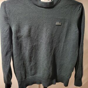 Lacoste Green Wool Sweater - Like New
